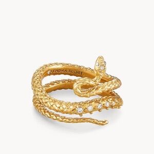 Kendra Scott Phoenix Serpent Ring Size 8